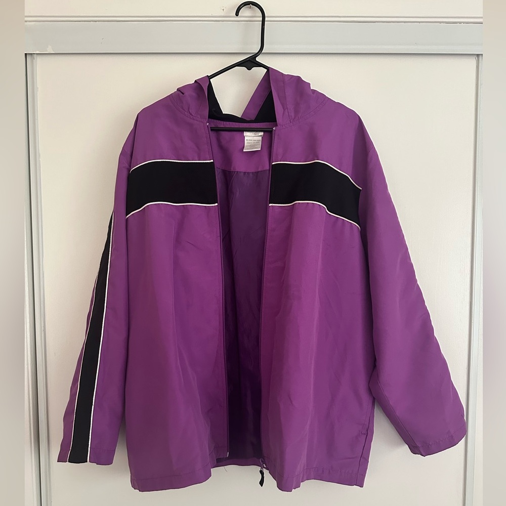 Danskin Purple Jacket with Black Accents